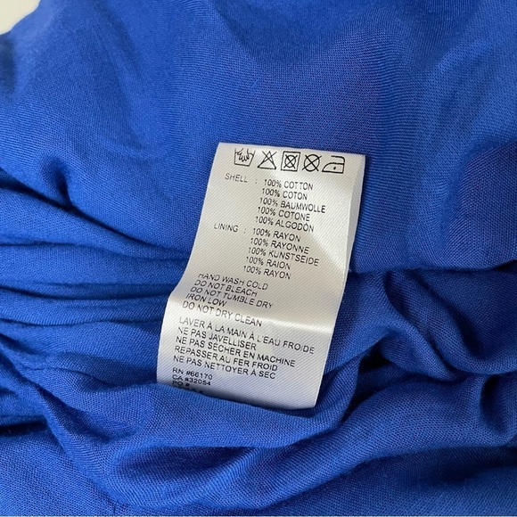 Rue Stiic Westcott One Shoulder Midi Dress Dazzling Blue - Picture 11 of 16